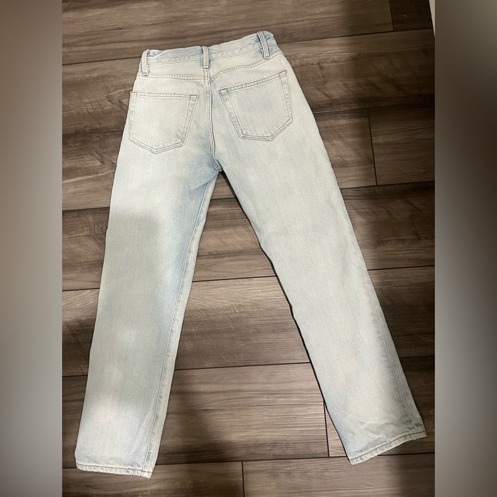 Frame Denim Light Blue Straight Jeans - Picture 2 of 4